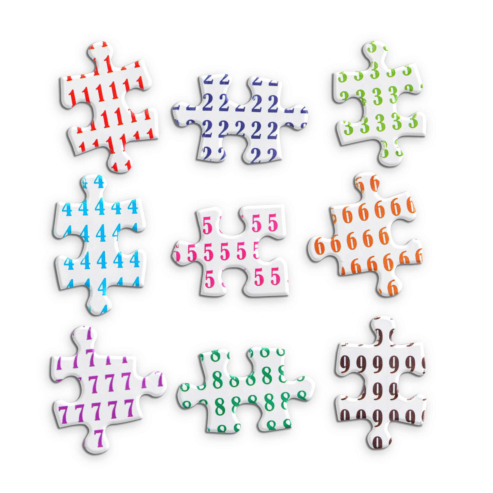 Puzzle 1000 pièces numéros 9 zones